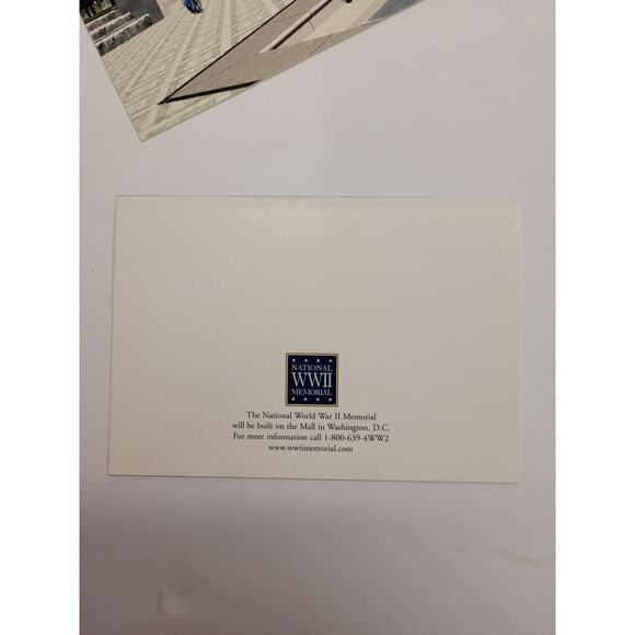 The National World War II Memorial Vintage Notecards - Set of 4 - Picture 3 of 7